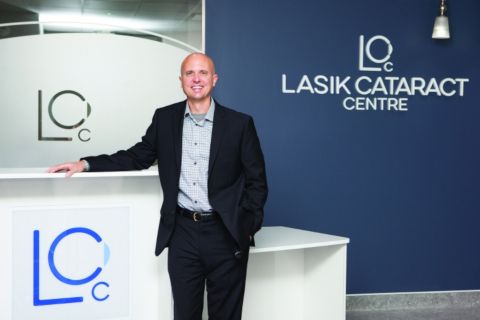 Dr David Lane at the Lasik Cataract Centre