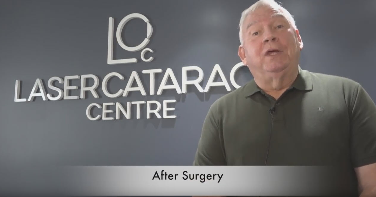 Alan After Cataract Surgery